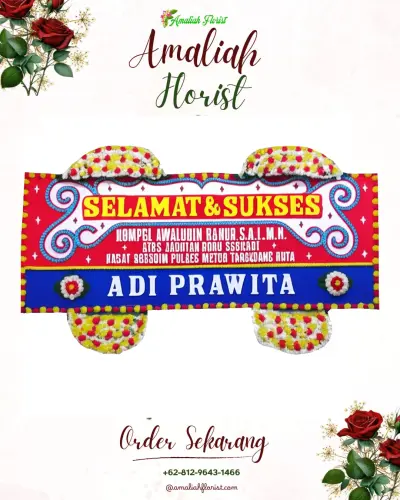 Karangan Bunga Ucapan Selamat sabang